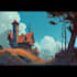 create environment concept art and background art