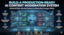 create a content moderation system for your platform