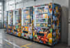 design creative and high quality vending machine wrap, atm wrap