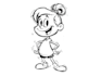 sketch your cartoon character