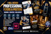 design professional flyer and poster in adobe indesign
