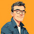 drawing cartoon vector portrait