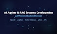 build ai agents rag systems and llm powered backend services