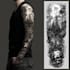 design hand drawn custom full sleeve tattoo design
