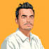 drawing cartoon vector portrait