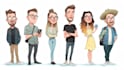 create unique and funny caricature art