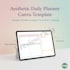 design an aesthetic planner canva template