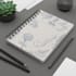 design notebooks, brochures and cards using canva