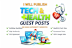 post guest articles on tech and health blogs