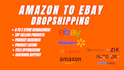 amazon to ebay dropshipping on profit share and ebay product research