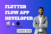 design and build flutterflow saas app with firebase backend