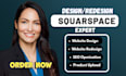 squarespace website design, squarespace website redesign square website design