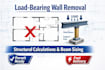 do load bearing wall removal analysis, structural calculations and beam sizing