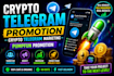 crypto telegram promotion, crypto telegram marketing, pumpfun promotion