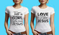 do a christian t shirt designs