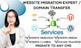 website migration migrate wix magento godaddy wordpress lovable to shopify store