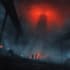 draw sci fi horror and fantasy scene concept illustration