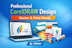 create coreldraw  vector design