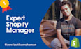 be your shopify manager, woocommerce manager