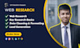 do web research and lead generation