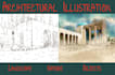 draw professional digital architectural sketches