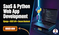 build ai integrated saas website with python django web app and API integration