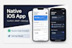 develop a native ios mvp app