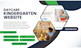 do kid learning website daycare website educational website kindergarten website