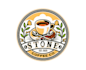 do professional stone coffee logo