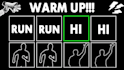 create viral immersive warm up  videos in any language