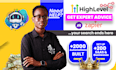 gohighlevel whitelabel, ghl dashboard customization, gohighlevel website expert
