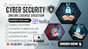 do cybersecurity project online course content creation writing curriculum ebook