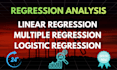 do linear, multiple and logistic regression analysis using r, python and excel