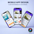 design mobile app UX UI in figma