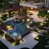 do landscape design,  design, backyard, pool and terrace