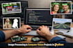 develop image processing computer vision projects in python