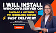 install windows on contabo or hetzner linux vps