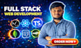 build a custom website as a full stack developer
