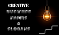 create unique business names and catchy slogans
