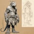 make a creature and monster design with great details