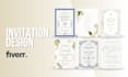 design elegant, minimalist and custom invitations