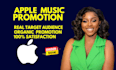 do apple music promotion, organic promotion, itunes music