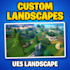create a custom landscape for your fortnite uefn map