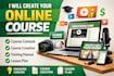 create online course creation course content course curriculum and lesson plan