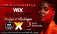 design wix website redesign wix ecommerce store build wix website
