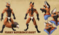 draw furry ref sheet, fursona, furry reference sheet, anthro ref sheet, oc, nsfw