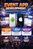 build event booking app, ticketing booking app, live streaming app,