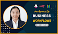 automate business workflows using ai and web apps