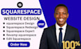 build squarespace, squarespace website, squarespace design, squarespace redesign