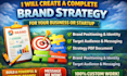 create a complete brand strategy for your business or startup